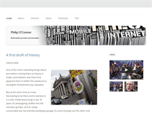 Tablet Screenshot of philipoconnor.com